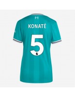 Liverpool Ibrahima Konate #5 Tredjedrakt Dame 2025-26 Korte ermer